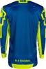 Fly Racing Lite Lancer Jersey Navy/Hi-Vis Yellow Medium - Offroad riding jersey, Navy/Hi-Vis, Medium