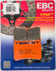 EBC FA658V Semi-Sintered Vee Brake Pads For Benelli Leoncino 125 Front Left