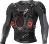 Alpinestars Bionic Plus V2 Protection Jacket Black/Anthracite/Red XL - Upper body protection jacket, XL, Black/Anthracite/Red