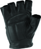 Kuryakyn Diamond Shorty Gloves Black Women's Medium - Women's shorty gloves in black, size medium