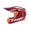 THH T730X Twister Full Face Helmet Purple/Orange 2XL
