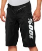 100% Men's R-Core Shorts Black Size 30