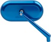 Oval Mirror Right Blue by Arlen Ness