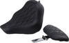 Tripper Diamond Wide Solo Seat w/Backrest - For 18-19 HD FXBB Tripper Diamond Wide Solo Seat w/Backrest - For 18-19 HD FXBB