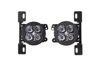 SS3 Pro Type MR Fog Light Kit Yellow SAE Pair Diode Dynamics