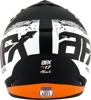 AFX FX-17 Attack Helmet Matte Black Orange 2XL Adult - MX helmet, Matte Black/Orange, 2XL, For Adult riders