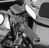 Arlen Ness Cable Style Fusion Series Grips Black Bevelled