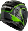GMAX FF-98 Aftershock Helmet Gray/Neon Green 3X-Large ECE/DOT