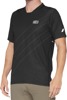 100% Men's Celium Jersey Dark Grey/Black Large