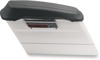 Mustang Saddlebag Lid Covers Vintage Black Plain