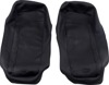 Mustang Saddlebag Lid Covers Vintage Black Plain