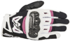 Alpinestars SMX-2 Air V2 Gloves Black/White/Yellow - Small