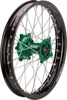 SX-1 Black Green Complete Rear Wheel 2.15x19 - 14-22 Honda CRF250/450