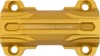 Performance Machine Phatbar Gauge Relocation Adapter Gold Ops - Adapter for PM Phatbar & Riser Kits 0208-2186M, 2187M