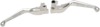 Drag Specialties Slotted Wide Blade Lever Set Chrome For Harley-Davidson