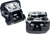 S&S Black Super Stock Cylinder Heads Kit 90-1504