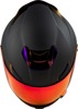 Fly Racing Sentinel Recon Helmet Large Matte Black/Purple Chrome