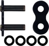 RK 525 ZXW Rivet Master Link Black XW-Ring Sealed Chain Connector - Replacement rivet link for RK 525 ZXW sealed chains