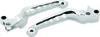 Bikers Choice O Series Holed Lever Set Chrome For 96-16 BigTwin 96-03 XL - Chrome lever set for 96-16 BigTwin, 96-03 XL