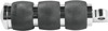Avon Air Cushioned Folding Chrome Footpegs FP-AIR-90-CH
