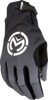 Moose SX1 Gloves Gray Black Men's Medium Short Cuff - Stretch-fit MX gloves in Gray/Black, Medium size