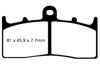 EBC Sintered Extreme Pro Brake Pads EPFA294HH Fits BMW K1200 R1100-1200