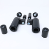 Standard Frame Sliders Complete Kit- Black - For 18-23 Kawasaki Ninja 400