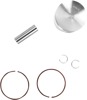 Wiseco Piston Kit 70.50mm +0.50mm Yamaha YZ250 1976-79 IT250 78-80 - Piston kit for Yamaha YZ250 1976-79, IT250 78-80