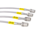 Goodridge G-STOP SS Braided Brake Line Kit Fits 97-05 Lexus GS300/400/430