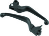 Bikers Choice Black Lever Set For 96-16 Big Twin, 96-03 XL w/ Cable Clutch - Black lever set fits 96-16 Big Twin, 96-03 XL