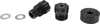 Billet Preload Adjuster Black 39mm - For 88-14 Harley Dyna Sportster