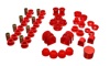 Energy Suspension Hyper-Flex Master Bushing Set Red Fits 91-02 Saturn S