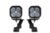 Diode Dynamics SS3 LED Ditch Light Kit White Combo Fits 16-21 Toyota Tacoma