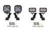 Diode Dynamics SS3 LED Ditch Light Kit White Combo Fits 16-21 Toyota Tacoma