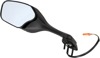 Left Mirror Replacement - Black - For 08-10 Honda CBR1000RR