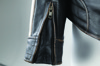 Kuryakyn Dame Vintage Leather Jacket Black Womens Large - Women's black leather riding jacket, size large