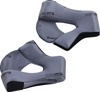 ICON Airflite Cheek Pads XL 25mm Gray/Black - Replacement cheek pads for ICON Airflite helmets