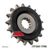 Front Steel Countershaft Sprocket w/ Rubber Damper - 17 Tooth 530