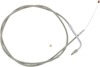 Barnett Clear Coat Throttle Cable SS +6 49.5 in.