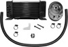 Horizontal Low Mount 10-Row Oil Cooler Chrome - For 84-08 Harley Touring Horizontal Low Mount 10-Row Oil Cooler Chrome - For 84-08 Harley Touring