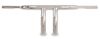 Burly Brand Drag T-Bar Handlebar Chrome 7in TBW For Harley-Davidson - Chrome 7in Drag T-Bar Handlebar For Harley-Davidson
