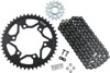 Vortex Chain and Sprocket Kit Black For Yamaha MT-09 FZ-09 XSR900 - Chain and sprocket kit for Yamaha MT-09, FZ-09, XSR900