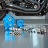 2017+ Water Cooled M8 Models Chain Drive 550C Cam Chest Kit w/ Chrome Pushrod Tubes