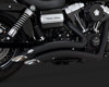 2-2 Big Radius Black Full Exhaust - For 06-17 HD FXD 2-2 Big Radius Black Full Exhaust - For 06-17 HD FXD