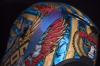 ICON Airform Pharaoh Helmet XS Gold/Multicolor - Full-face helmet with Pharaoh graphic