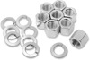 Hexed Chrome Cylinder Base Hardware Nut Kit - Cyl Base Nut Kit Hexed Chrome Cylinder Base Hardware Nut Kit - Cyl Base Nut Kit