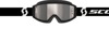 SCOTT Primal Goggles Black/White Silver Chrome - Off-road goggles with anti-fog lens