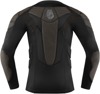 ICON Field Armor Compression Shirt Black - Large - Compression shirt for added protection