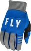 Fly Racing Youth F-16 Gloves Blue/Grey Youth Small - Blue/Grey Youth Small gloves from Fly Racing