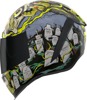 ICON Airform Dead Serious MIPS Helmet - Large - Full-face helmet with MIPS and glow-in-the-dark design